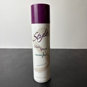 Lamaur STYLE Hair Spray Natural Hold 1 55% VOC 12 oz 1999 HTF RARE